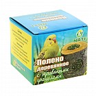 Полено деревянное с травяными гранулами