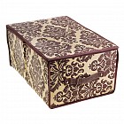 Кофр — короб для хранения «Шоколатье» жесткий, коричневый