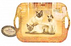 Поднос серия «Сиамская кошка»