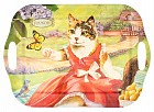 Поднос  «Трехцветная кошка»