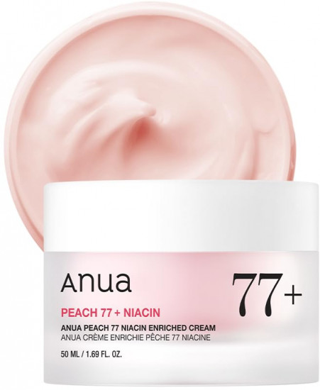 Укрепляющий крем для лица с ниацинамидом «Peach 77 Niacin Enriched Cream»