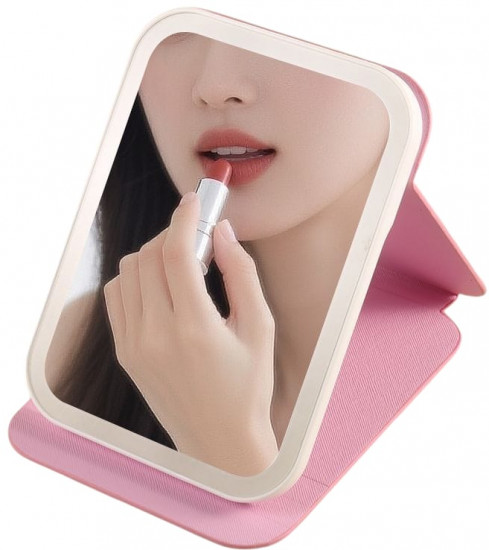 Настольное зеркало с подсветкой