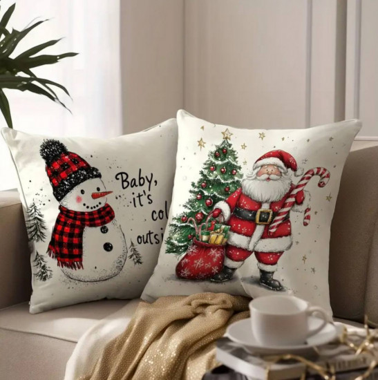 Новогодний набор наволочек «Baby, it’s cold outside»