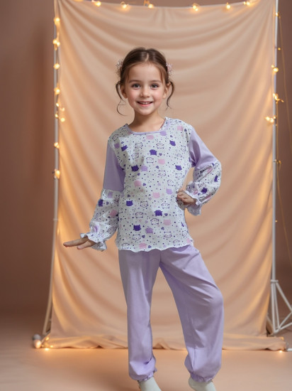 Пижама для девочек «Безе»