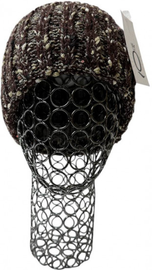 Шапка женская зимняя с мини-пайетками