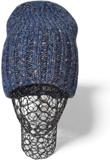 Шапка женская зимняя с мини-пайетками