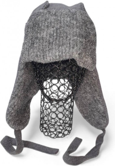 Шапка-ушанка женская зимняя