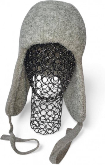 Шапка-ушанка женская зимняя