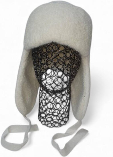 Шапка-ушанка женская зимняя