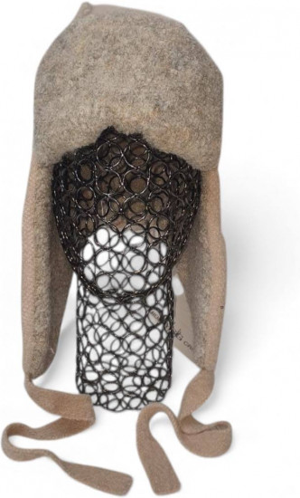 Шапка-ушанка женская зимняя