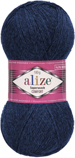 Пряжа для вязания «Superwash Comfort Socks», цвет 958 Ночной сапфир