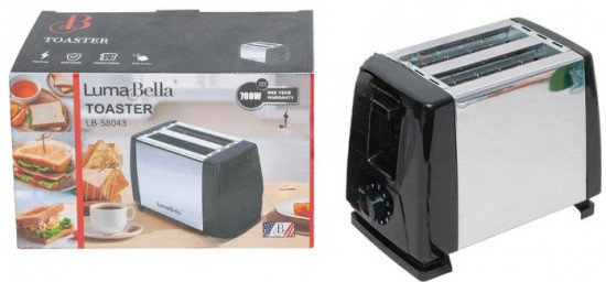 Тостер LumaBella LB-58043