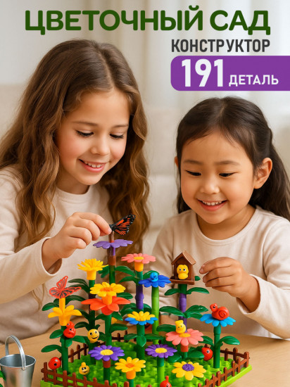 Конструктор «Цветочный сад»
