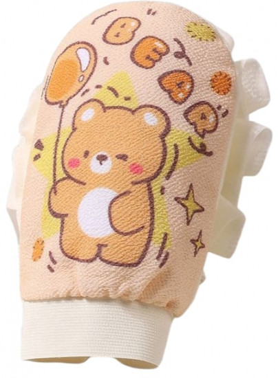 Мочалка-рукавица детская