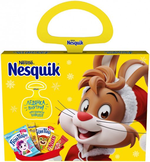 Подарочный набор конфет и детские санки-ледянки