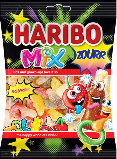 Мармелад жевательный «Микс кислинок. Mix zourr»