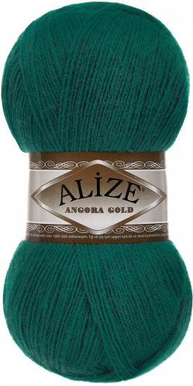 Пряжа для вязания «Angora Gold», цвет 426 Темно-зеленый