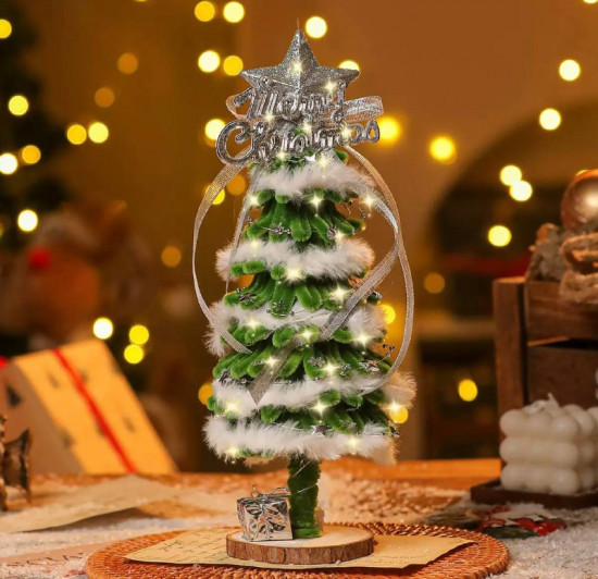 Мини-ёлочка настольная с подсветкой