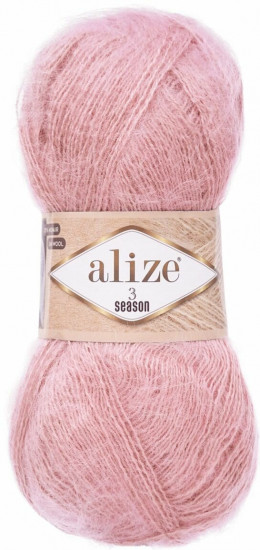 Пряжа для вязания «3 Season», цвет 161 Пудра