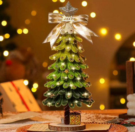 Мини-ёлочка настольная с подсветкой