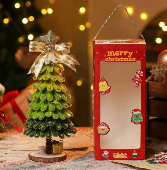 Мини-ёлочка настольная с подсветкой