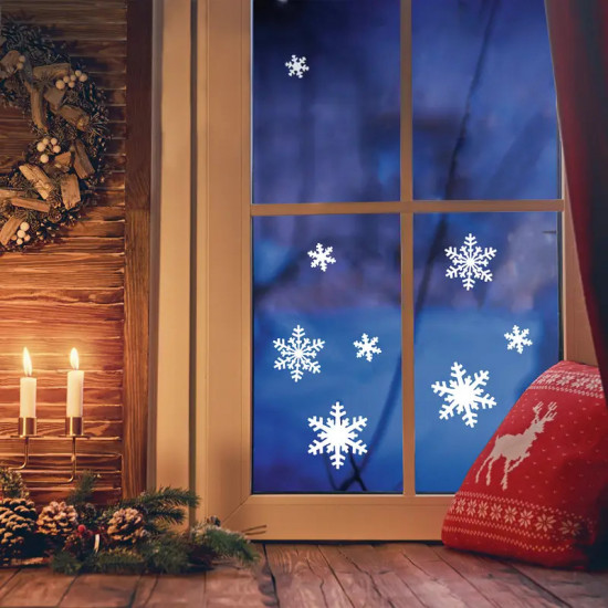 Декорация новогодняя «Снежинки»