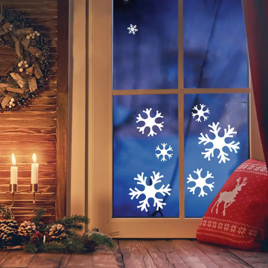 Декорация новогодняя «Снежинки»