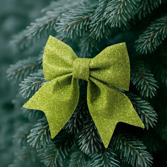 Набор бантиков новогодних