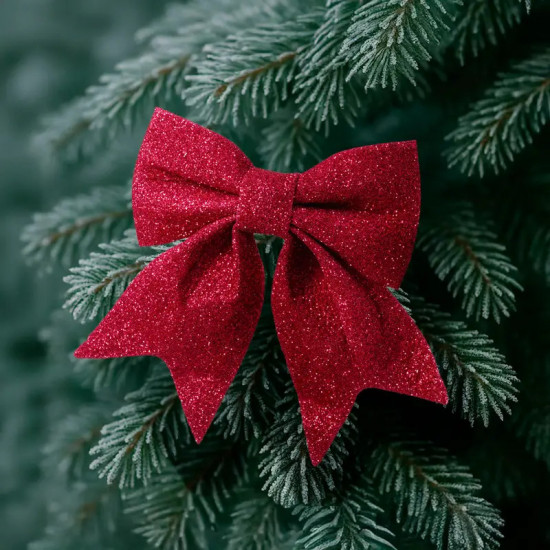 Набор бантиков новогодних
