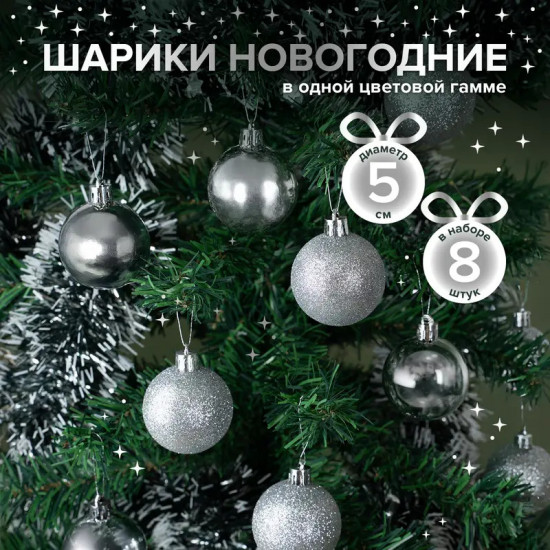 Набор елочных шаров