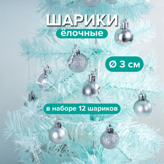 Набор елочных шаров