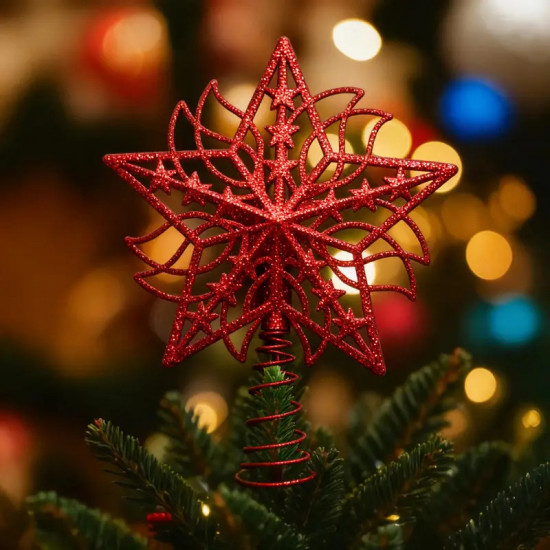 Наконечник на ёлку «Звезда»