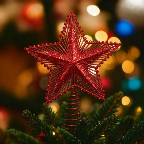 Наконечник на ёлку «Звезда»