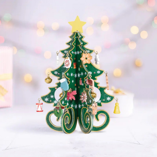 Декорация сборная «Деревянная ёлочка»