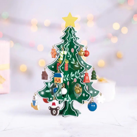 Декорация сборная «Деревянная ёлочка»
