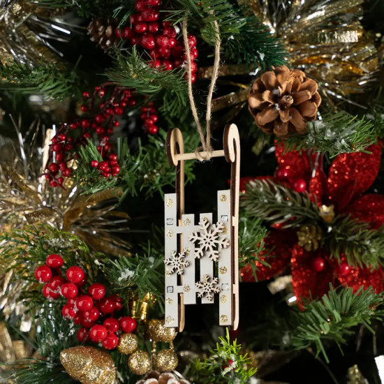 Украшение ёлочное «Сани»