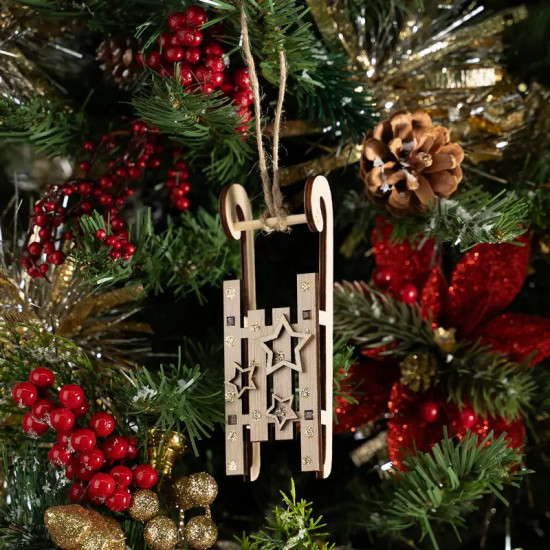 Украшение ёлочное «Сани»