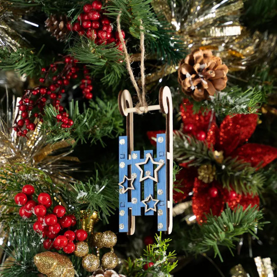 Украшение ёлочное «Сани»