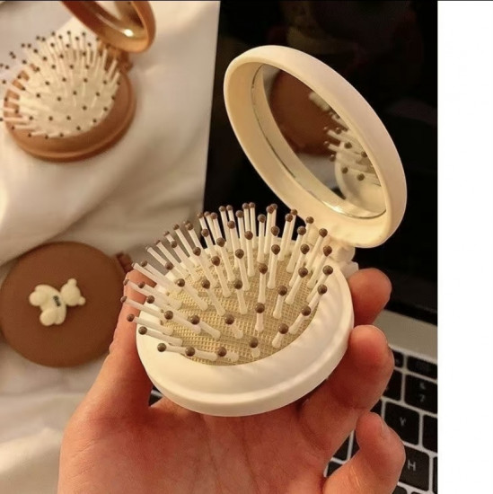 Массажная расческа для волос складная