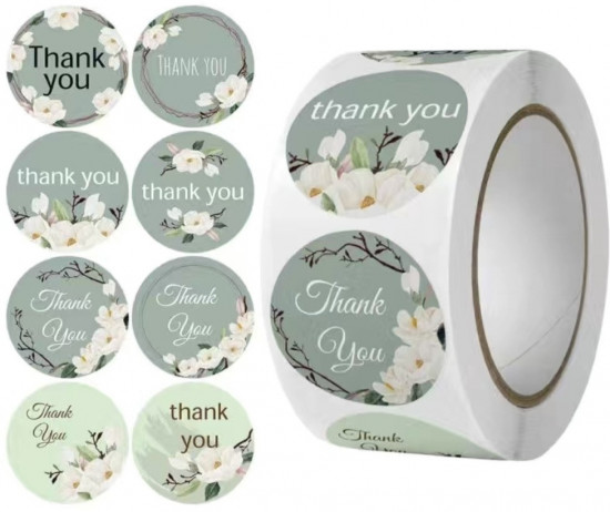 Наклейки «Спасибо»