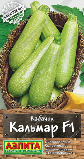 Семена кабачков цуккини «Кальмар F1»