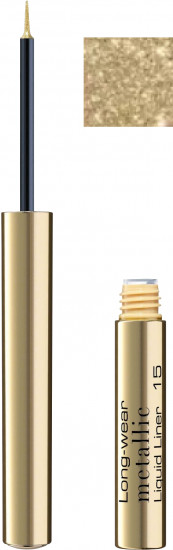 Подводка для век жидкая «Longwear Metallic Liquid Liner», оттенок 15 Metallic Gold