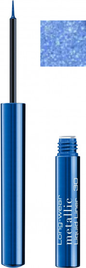 Подводка для век жидкая «Longwear Metallic Liquid Liner», оттенок 30 Metallic Royal Blue