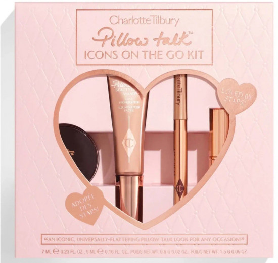 Набор декоративной косметики для лица «Pillow Talk Icons On The Go Set»