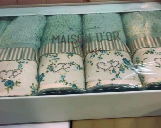 Набор махровых полотенец