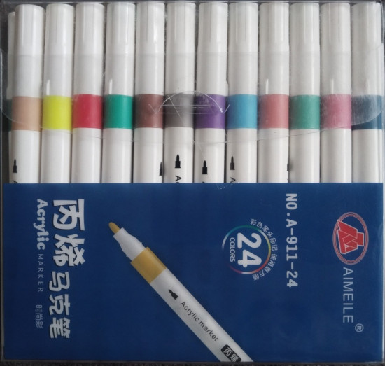 Акриловые маркеры