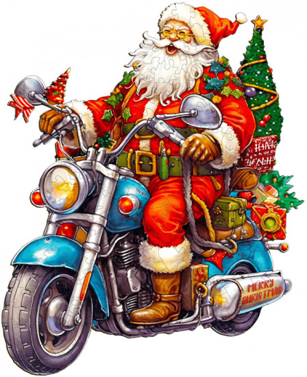 Пазл деревянный «Праздник приехал»