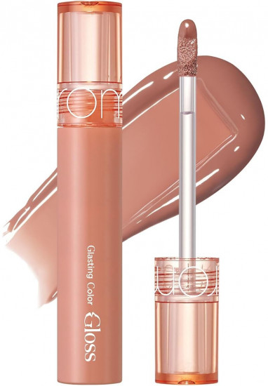 Стойкий блеск для эффекта стеклянных губ «Glasting Color Gloss», тон 02 Nutty Vague