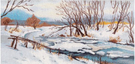 Набор для вышивания «Берег реки»