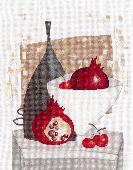 Набор для вышивания «Гранатовый ноктюрн»